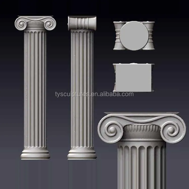 Three column. Ионическая Капитель. Греческая ионическая колонна. Колонна Ионического ордера. Каннелюры дорического ордера.