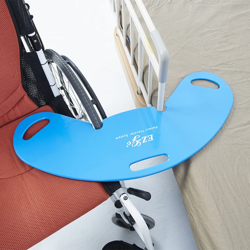 Elderly Slide Board Transfer Wheelchair to Car Blue Disabled Avoid Sliding Wheelchair Accessories
