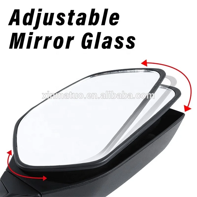 XINMATUO LED Rear View Mirrors Turn Signal for Kawasaki ZX10R 16-18