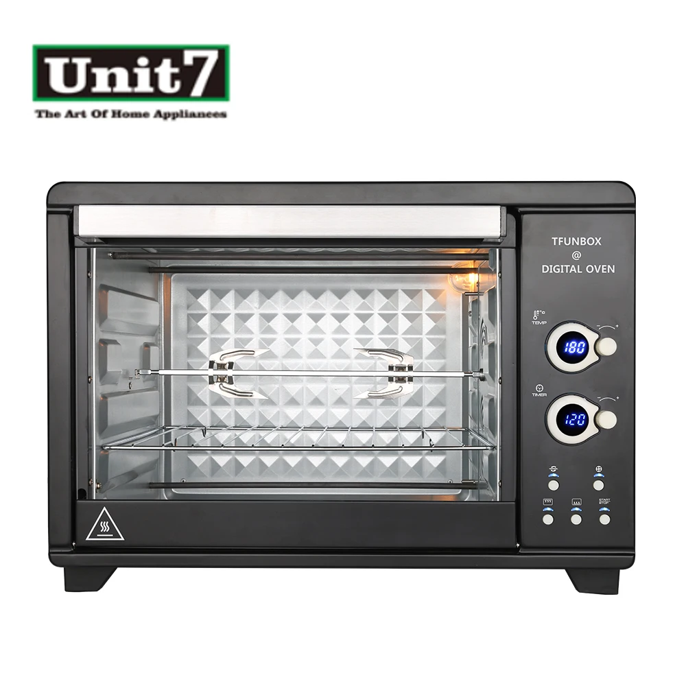 36l Unit7 Mini Libre De Electrodomésticos De Cocina Horno De Pizza Horno  Eléctrico De Carne Horno - Buy Horno Tostador Hogar Product on Alibaba.com