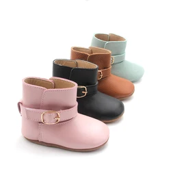 Оптовая продажа с фабрики; Новая модная китайская детская зимняя обувь; Зимние ботинки для маленьких девочек