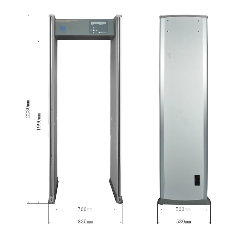 Walkthrough Body Scanner Security Gate
