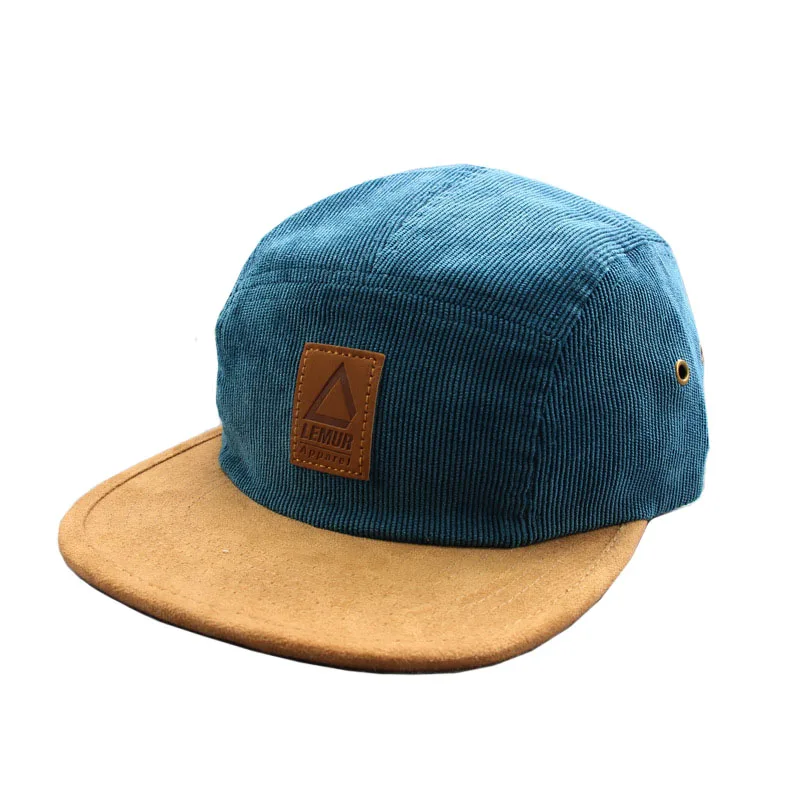 corduroy 5 panel hats wholesale