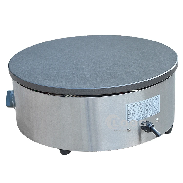 Сертификация CE Высококачественная мини-аппарат для приготовления крепа коммерческая однотарельная электрическая аппарат