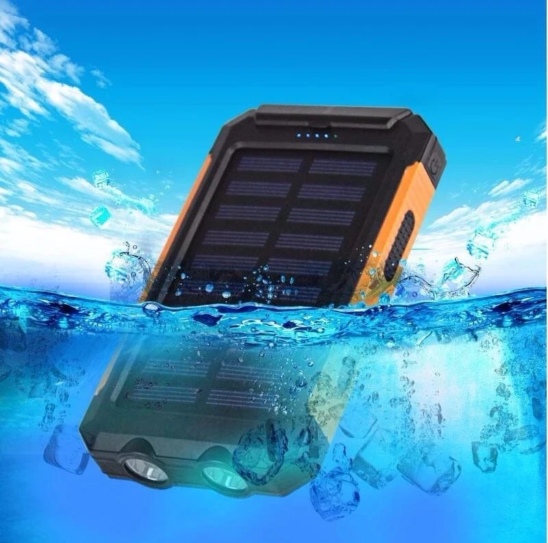 Factory Price Cell Phone Charger  Mountaineering  Long Time Using Power Bank Solar Wireless for Mobile