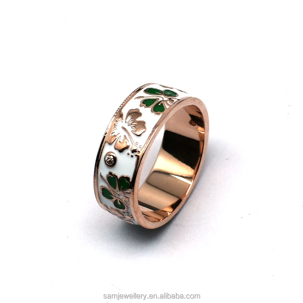 Tolk telex Wens Enamel Engrave Silver Women's Circle Band Ring Wholesale - Buy Gold Plated  Ring,Enamel Ring,Enamel Jewelry 925 Product on Alibaba.com