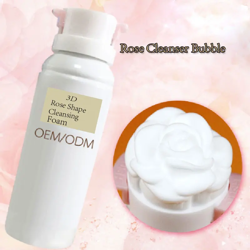 3d rose foam cleanser