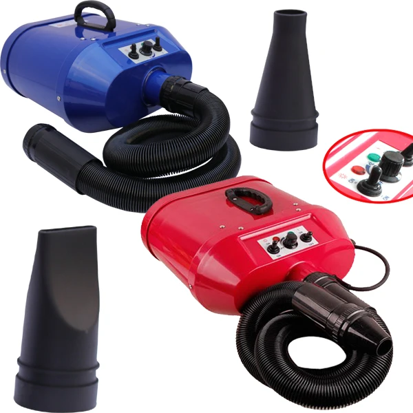 Professional Movable Dog Grooming Dryer with Brake Double Motor Pet Hair Blaster