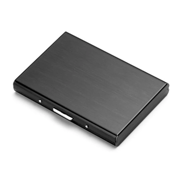 Stainless Steel Credit Card Case Metal Card Wallet ID Card Case
