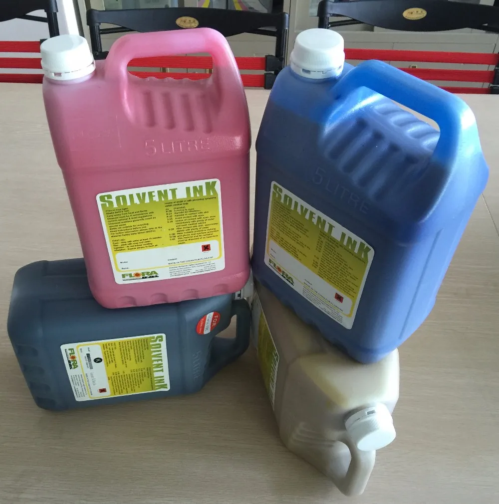 Flora Solvent Printer Spectra Polaris 15pl Inkjet Ink for Sale