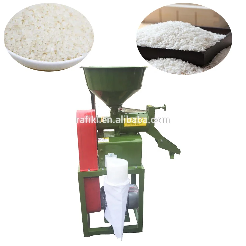 High Capacity Small Portable Rice Milling Machine