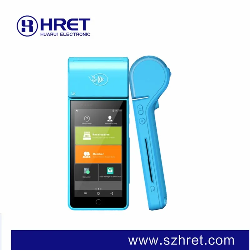 Mobile Lottery Android System Touch Screen 4G 3G WIFI Smart Pos Machine Sports Betting Pos Terminal
