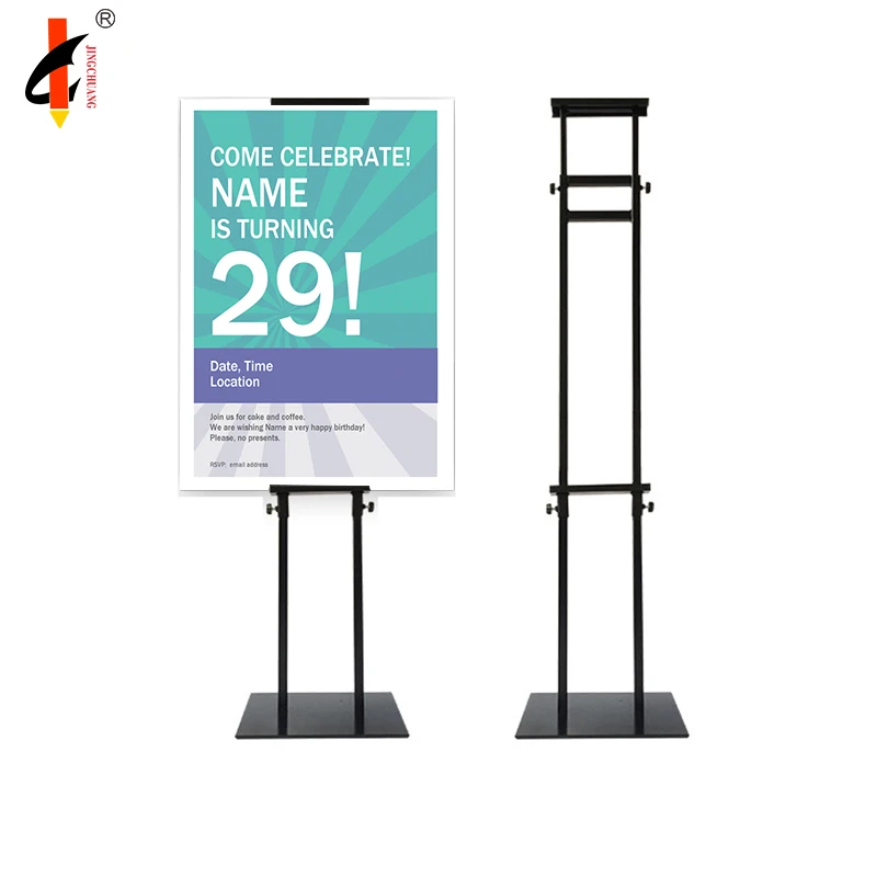 Cheap Custom Print KT Cardboard Poster Display Stand