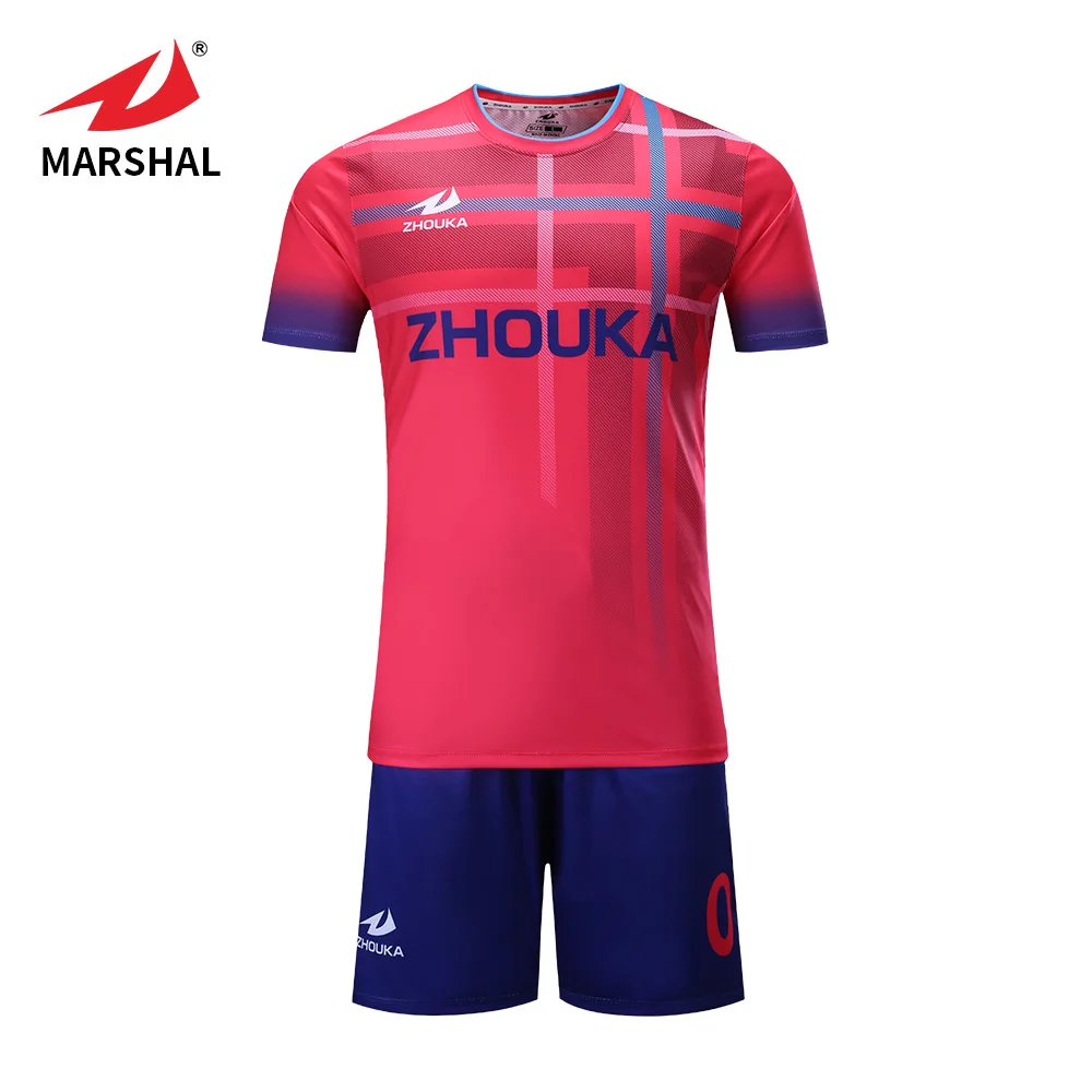 Sprinklecart Women New Custom Design Football Jersey - Red Blue Combination  Pattern