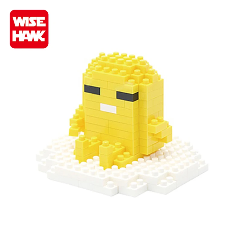 Japanese Plastic Building Block Assembling Toys Gudetama