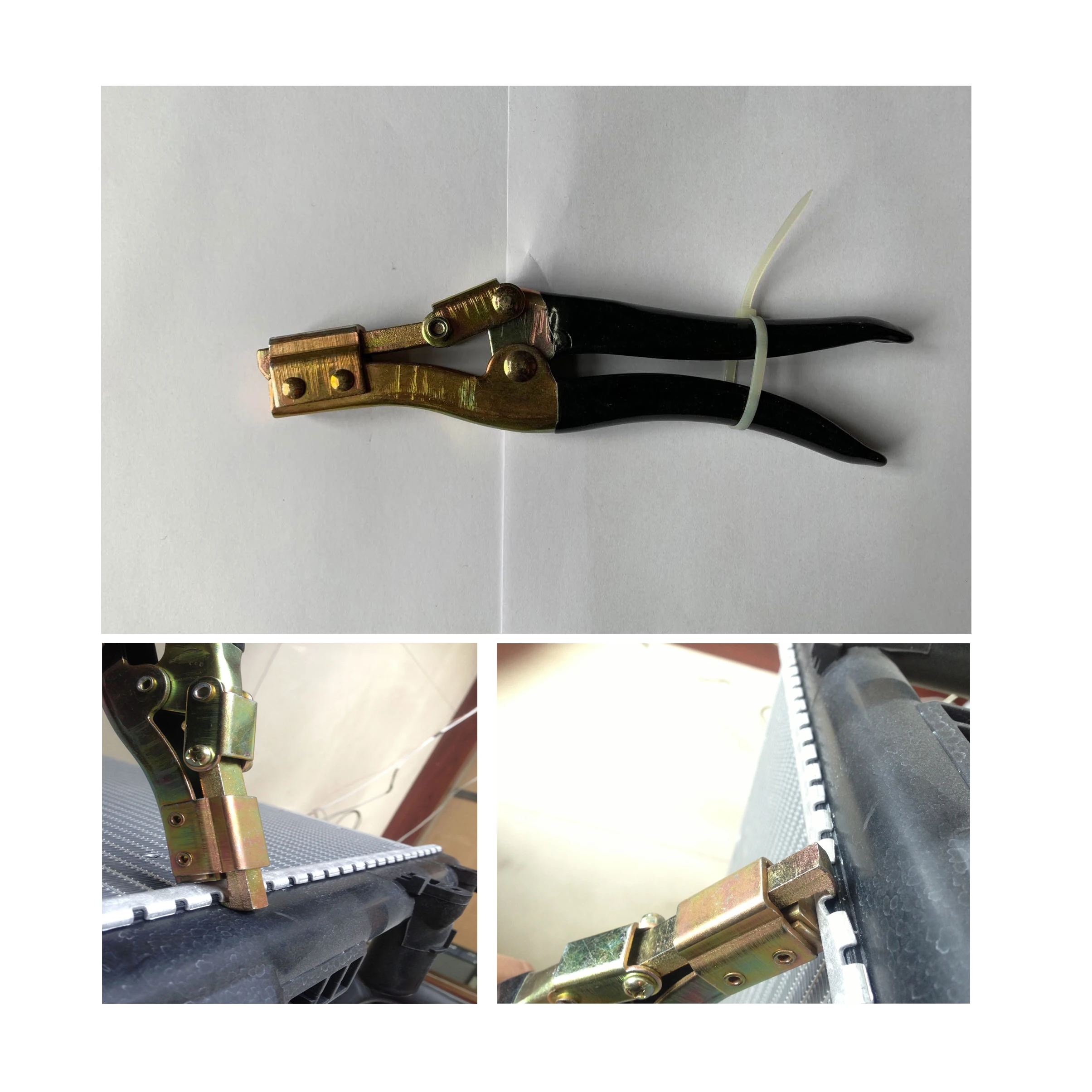 Hand Use Car Radiator Repair Tools Pliers for Radiators Closing Header and Tab Lifter and J-Clamp