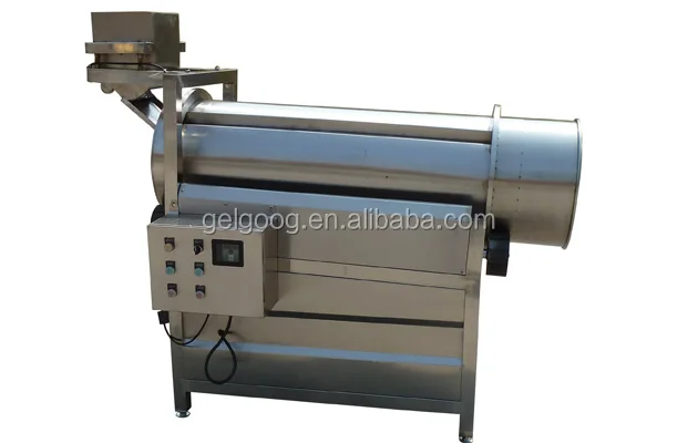 Snack Flavoring Line Drum Coating and Seasoning Machine for Snack Food