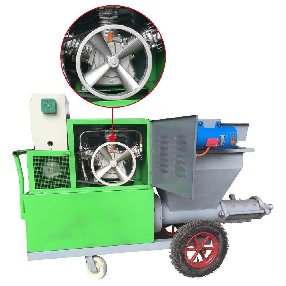 Поставка от производителя-QY-810 бетонный цементный раствор спрей машина 380v Бетономешалка Машина