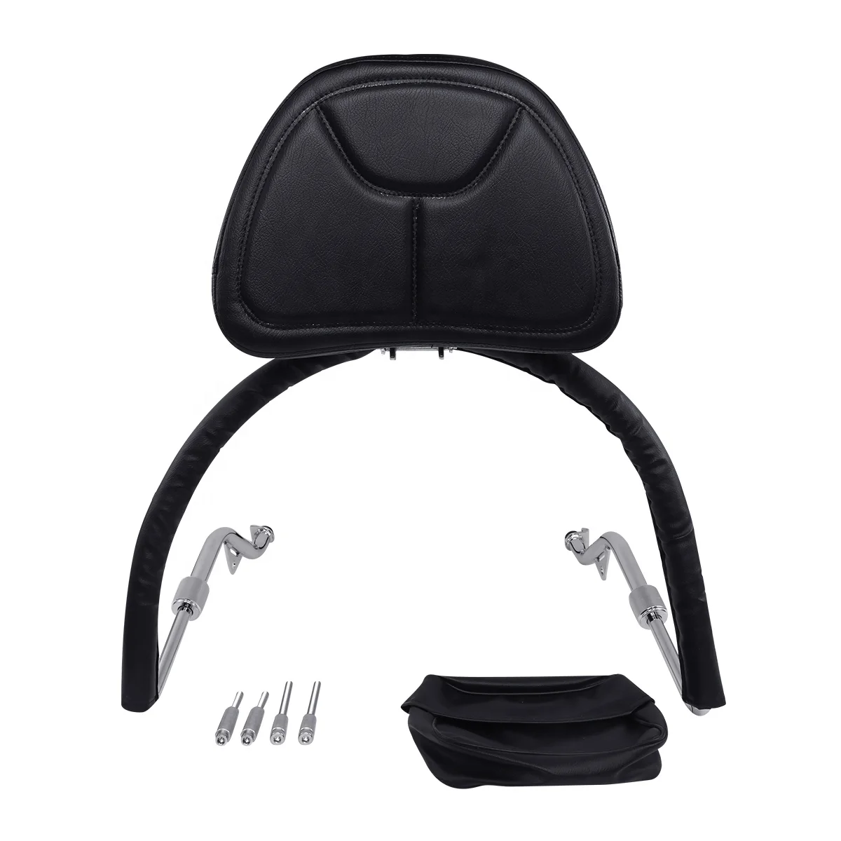 XF-GL1954-E Sissy Bar & Backrest for Honda Gold Wing GL1800 GL1800A 02 03 04 2001-2017