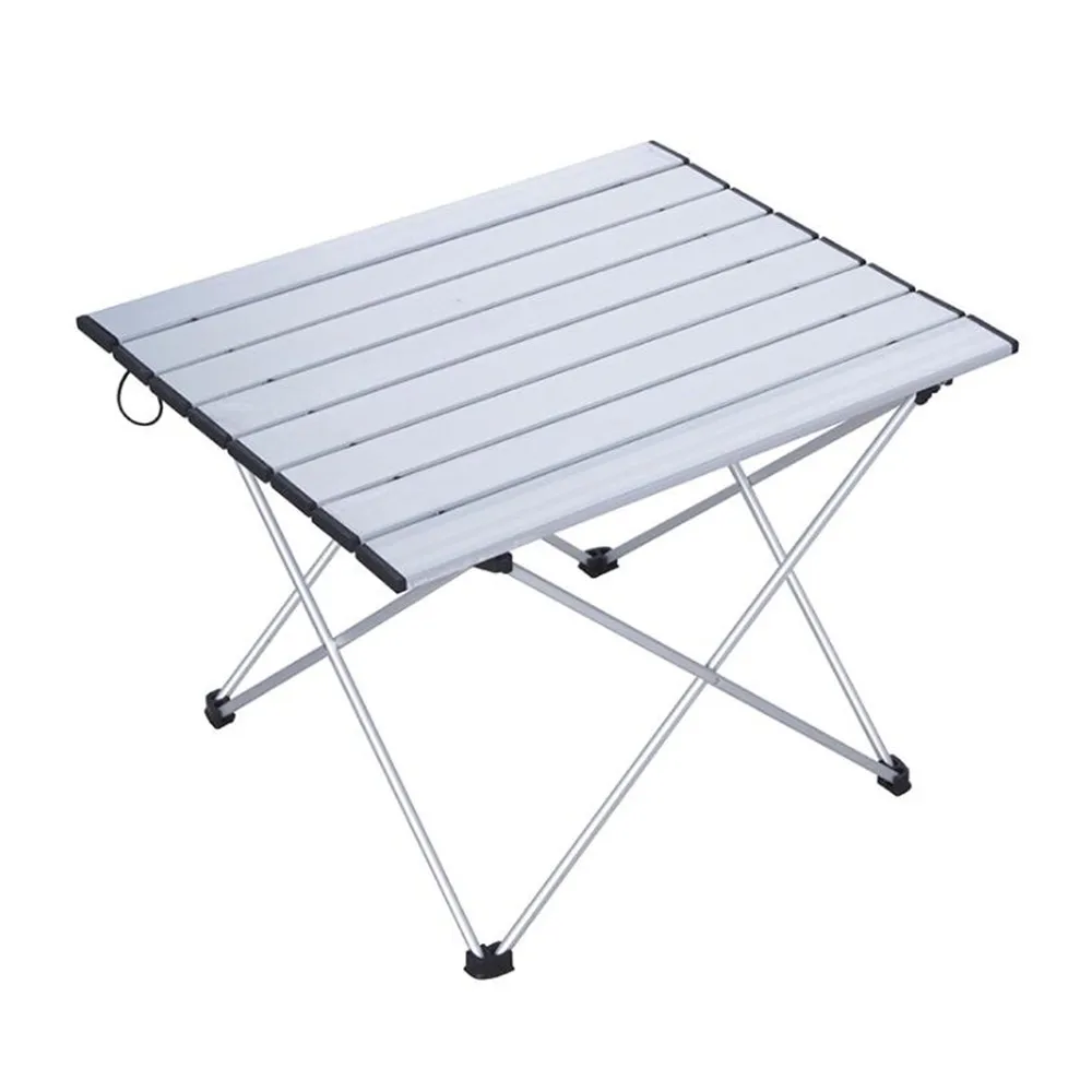 Wholesale Lightweight Diy Roll Up Aluminum Folding Bedside Table For Camping Buy Folding Table