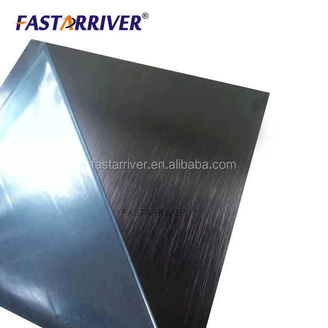 China China brushed anodized aluminum sheet copper color anodising black aluminium  plate Manufacturer and Supplier