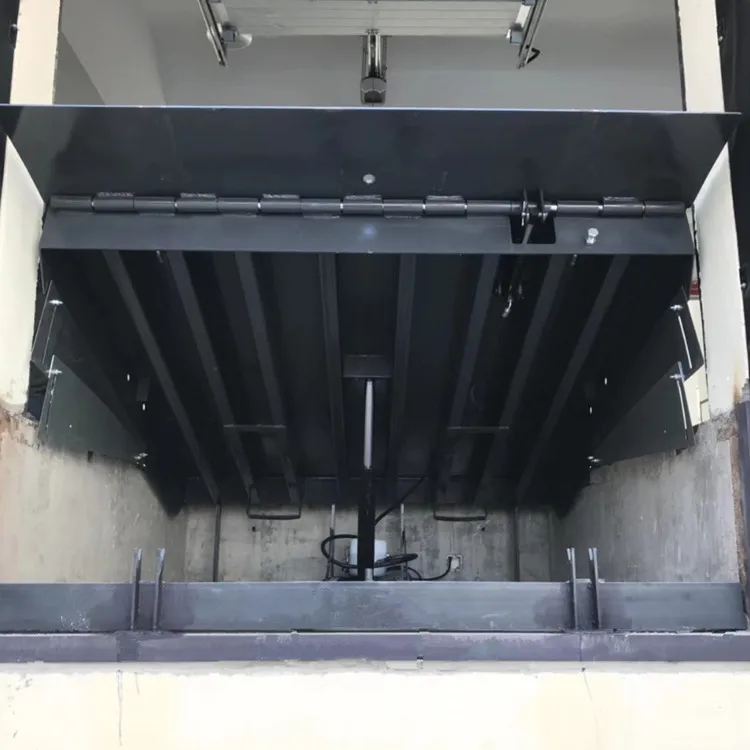 Hydraulic Cylinder Loading Dock Leveler Price Container Unloading Ramp with Hinged Lip 6 Ton 10 Ton 15 Ton