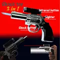 Fashion 3 in 1 Electric Shock Toys Lighter Novelty Electric Prank Toy Funny Gifts Joke Goods
