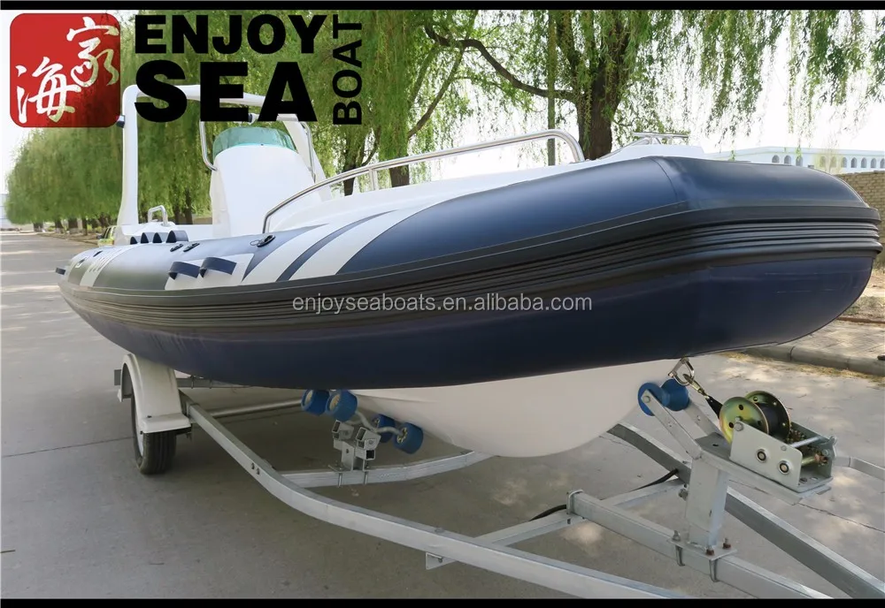 Rib580 Semirigid Hull Lanchas De Fibra De Vidrio PARA Pescar Con Motor -  China Rib Boat and Rib price