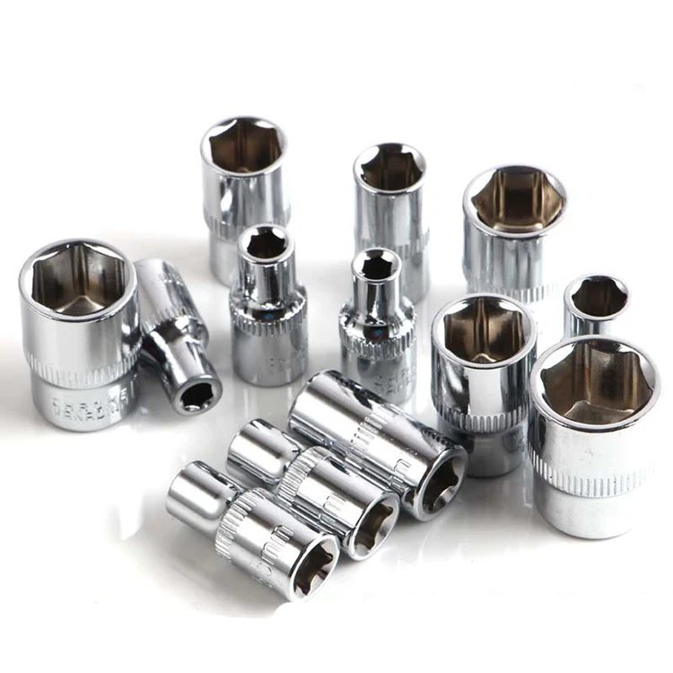 Набор инструментов для автомобиля и мотоцикла, комплект из 46 предметов, торцевые ключи