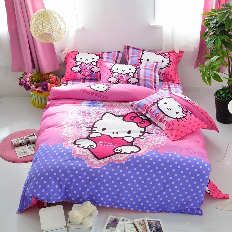 kitty bed sheets