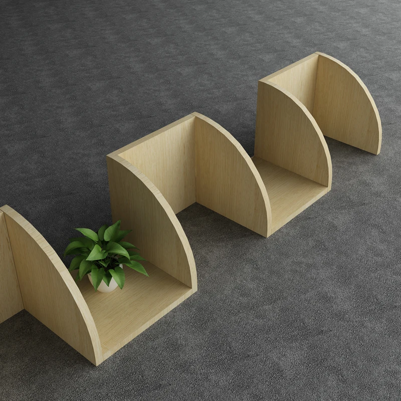 Promotion of High Quality MDF White Decorative Corner Shelf in Sale Wall Shelf