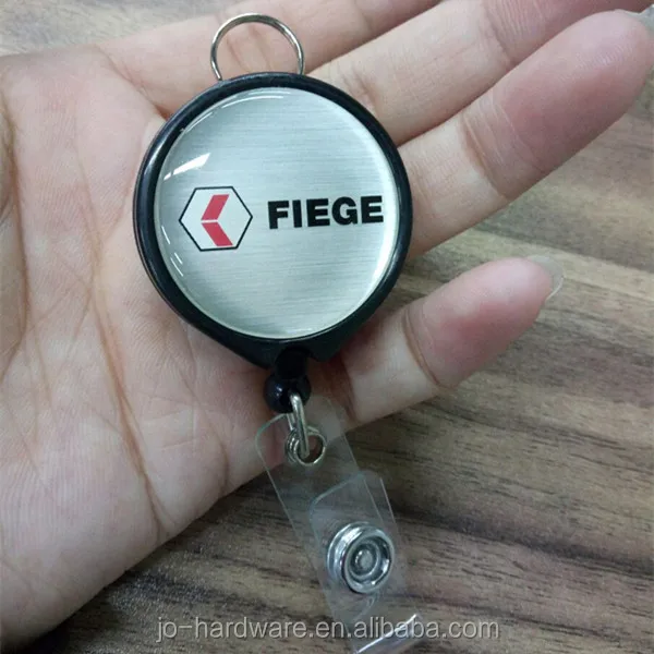 Круглый значок держатель с общими клип, JO-B-69
