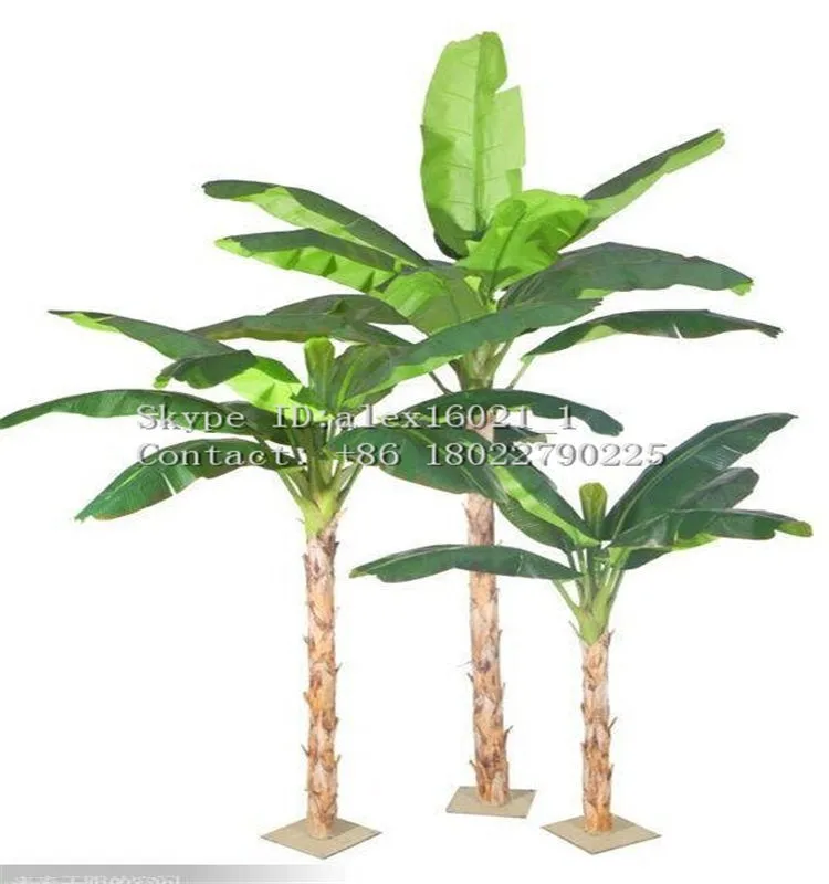 
Лидер продаж 2,8 м, искусственное банановое дерево для украшения 