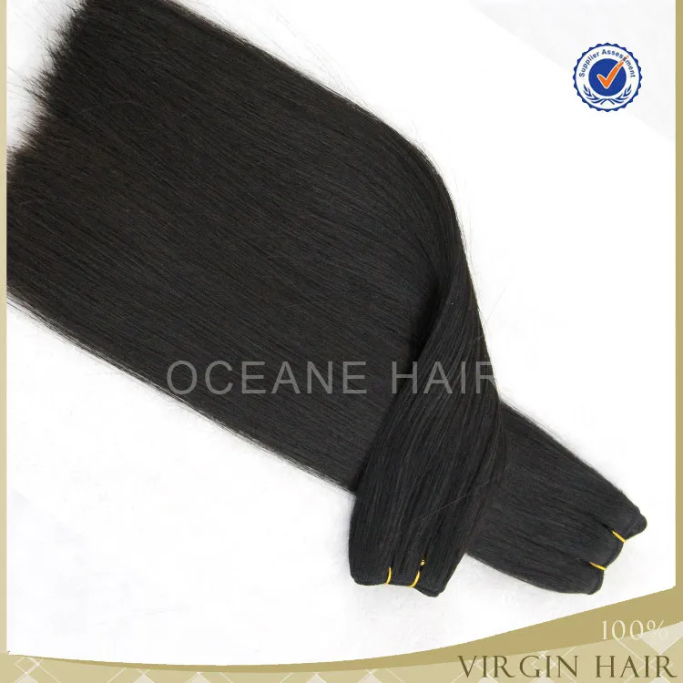 Wholesale Human Hair Double Drawn Remy Virgin Natural BLACK Straight Vietnamese Bundles Hair Extensions  