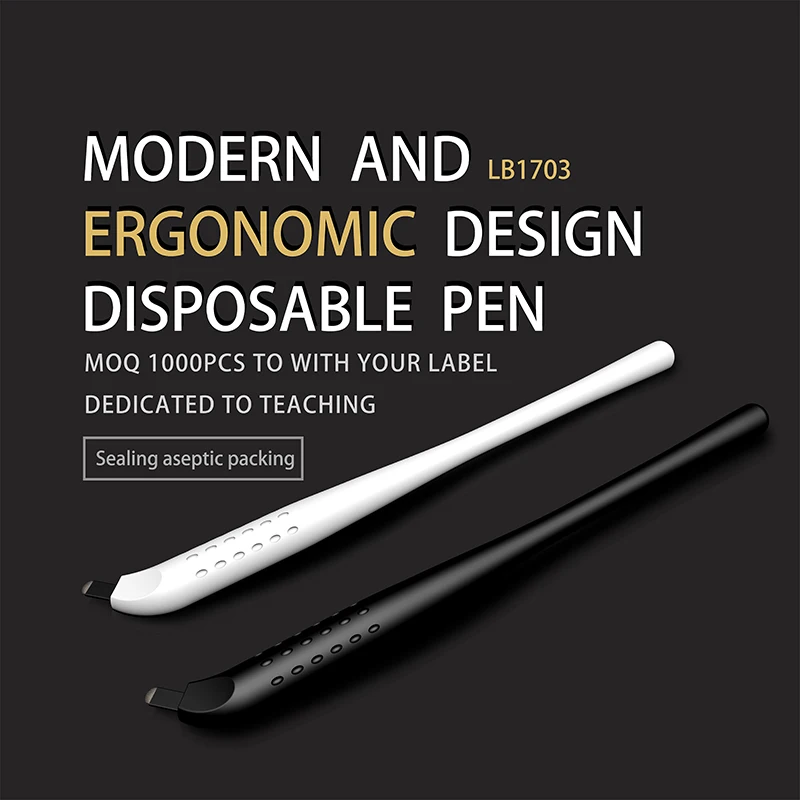 
OEM LovBeauty Patented Professional Microblading Disposable Microblading Pens For Eyebrow Tattoo Eyebrow Stroke 