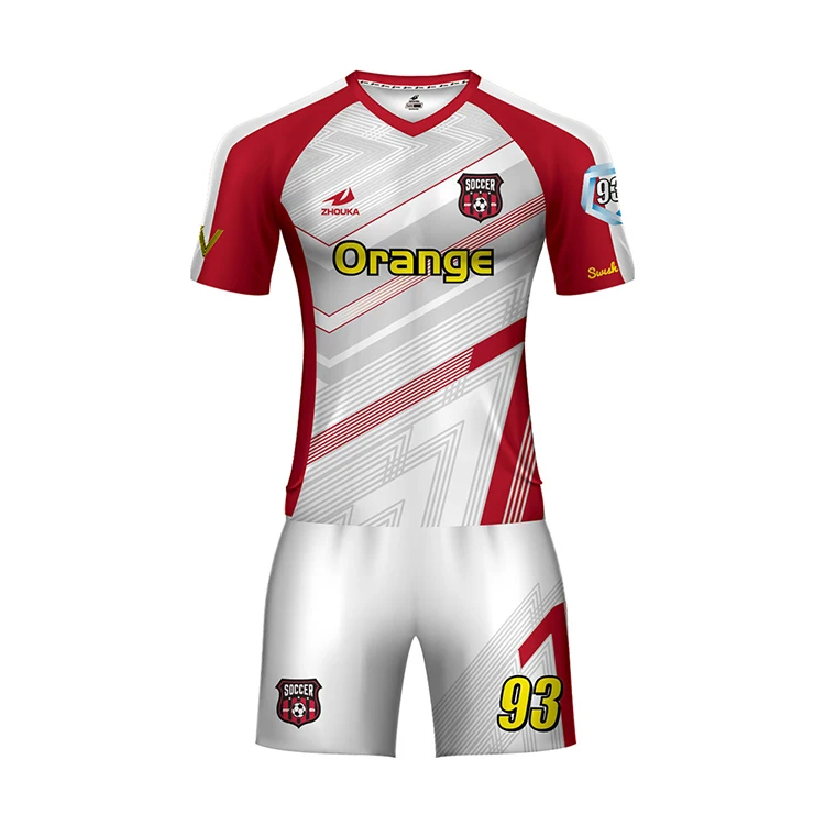 Best Sublimated Customized Thai Quality Soccer Jersey Design