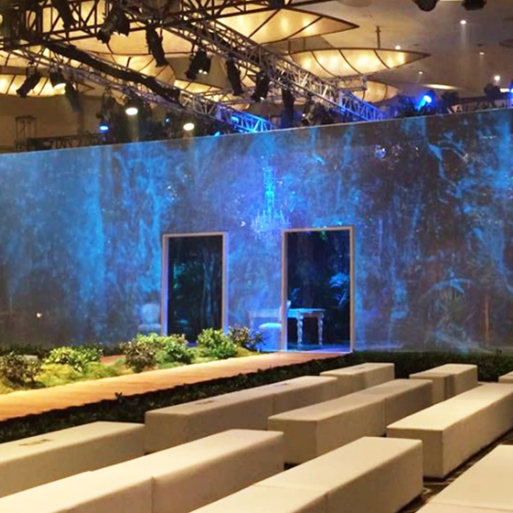 High Quality Protector Proyector Hologramas Projector Hologram Projection Screens Mesh Long Range 3D Holographic Screen