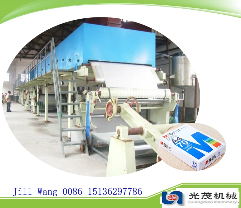Wholesale A4 70 Gsm Paper Making Machinery and Copy Paper Production Line Industry Making Equipment