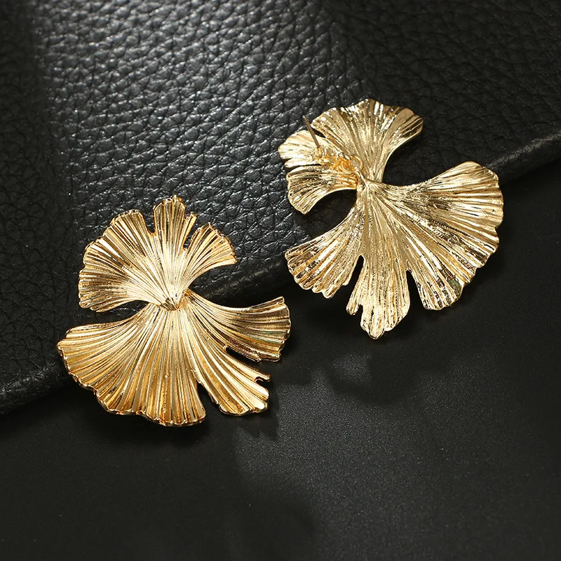 Wendalern Orecchini Vintage A Foglia Di Ginkgo Orecchini A Foglia