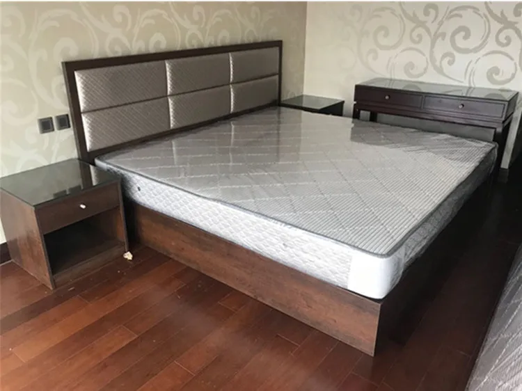 Hotel Room Wooden Single Bed Set Furniture Designs - Buy Single Bed ...