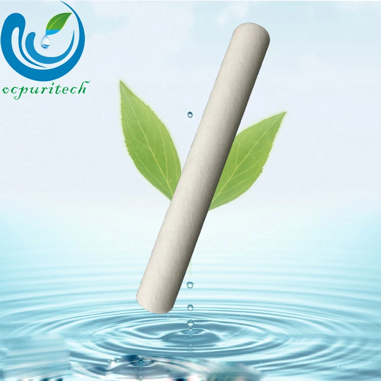Sediment Water Filter 10 Inch Water Treatment Equipment Primary Filter Cartridges Melt Blown PP