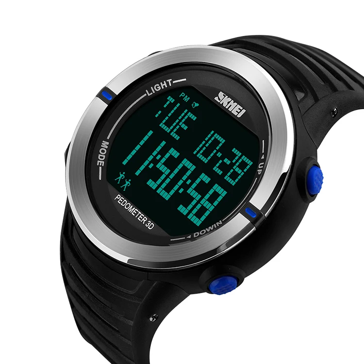 Skmei Dual Time Zone China Digital Wrist Watch Shockproof 1322