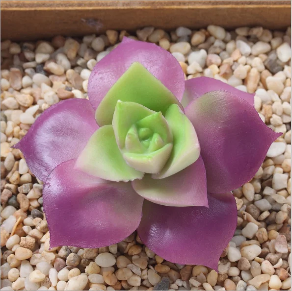 Artificial Succulent Plants Unpotted Assorted Faux Succulent Succulent Picks for Floral Arrangement Home Decoration