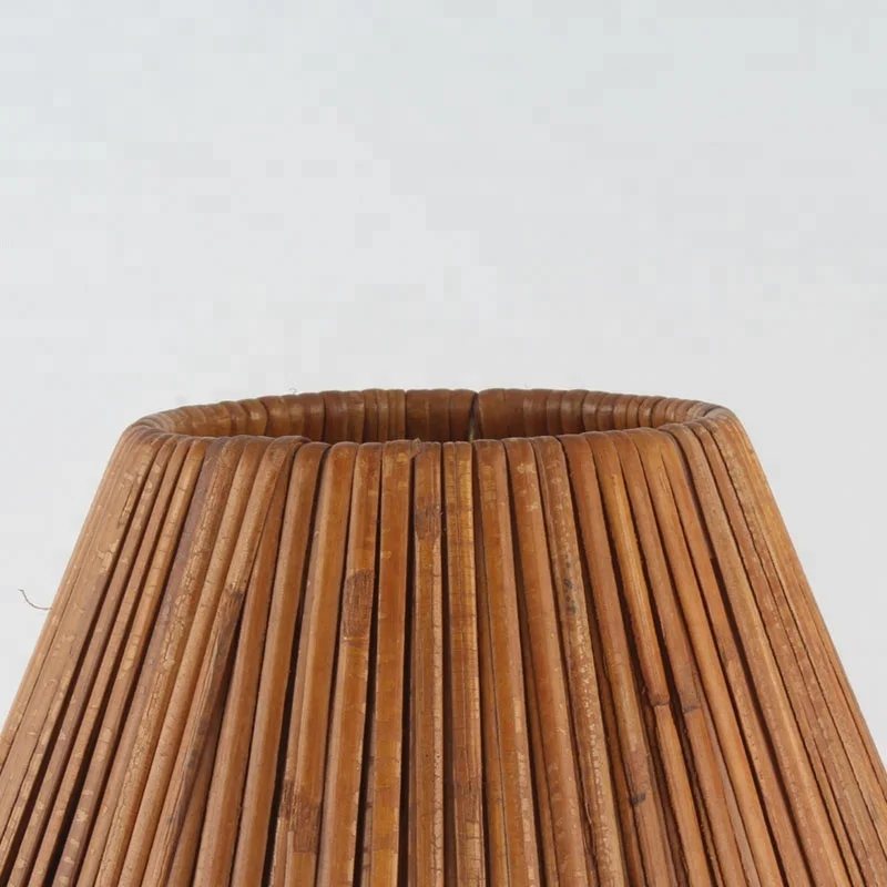 Бамбуковый Плетеный ротанговый потолочный абажур осветительные