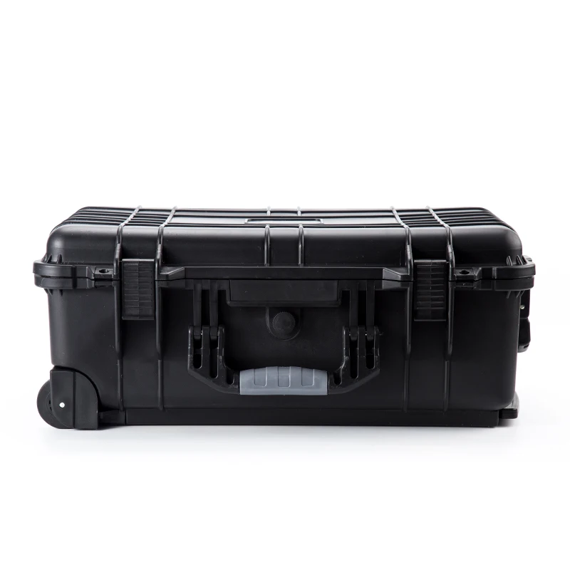 Waterproof Plastic Case  Hard Carrying Custom Made  Black Transport Box  with Lock