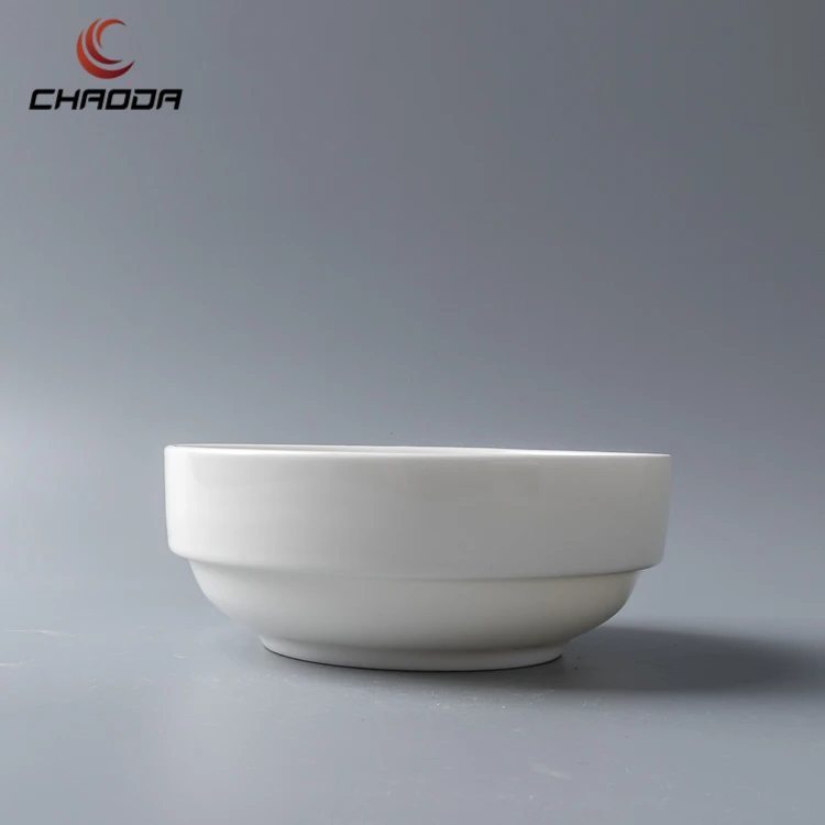 CHAODA Small Size Korean Style Ceramic Bowl For Restaurant Fine Porcelain Bowl
