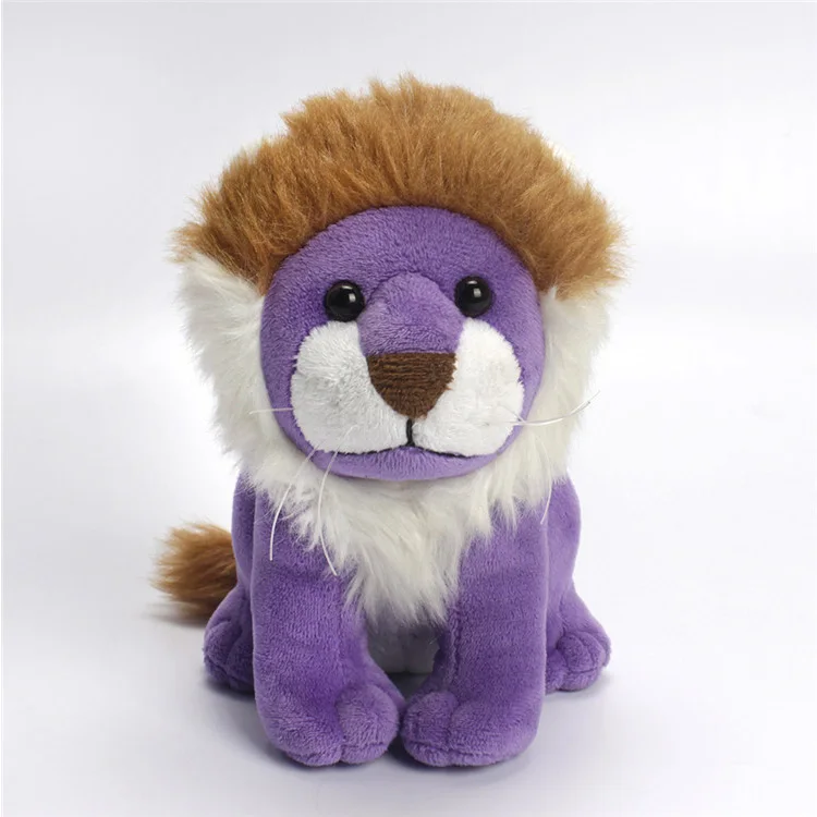 purple lion plush