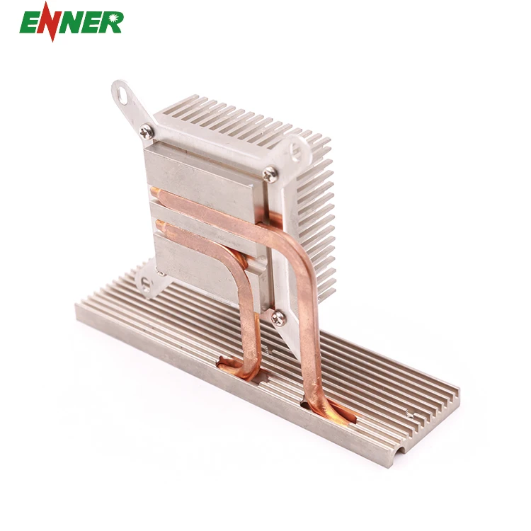 
 Китайский поставщик, медный экструдированный теплоотвод с тепловой трубкой  