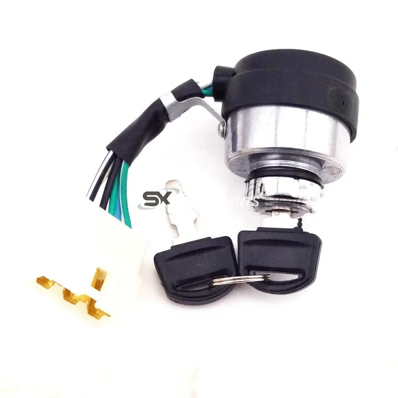 6 Wire on Off Kill Ignition Switch Key  XP4400E XP4400EH XP8500E XP10000E  Dur Max  Gasoline Generator