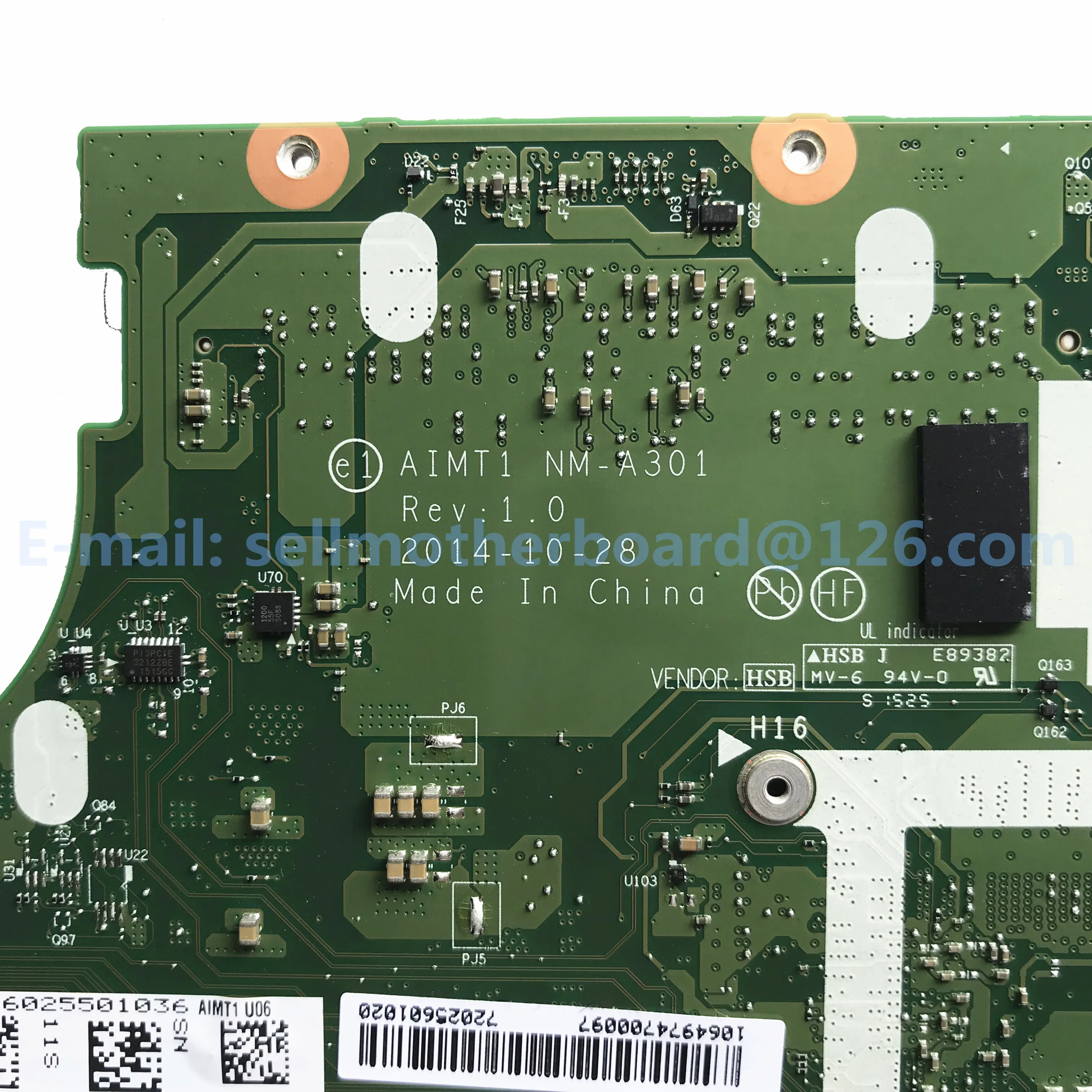その他 ThinkPadT450 Lenovo ThinkPad T450S Laptop Motherboard FRU:00HT748 with I5-5300
